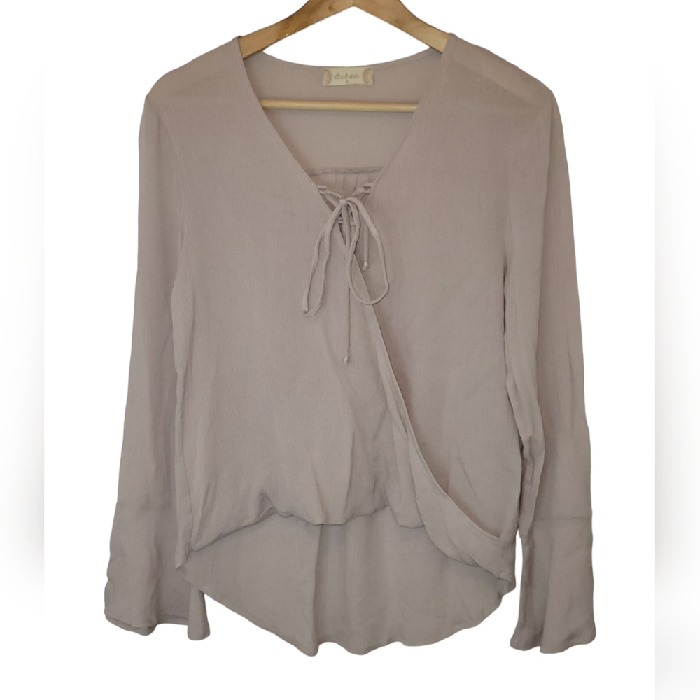 Women's Altard State Faux Wrap Blouse Size Small